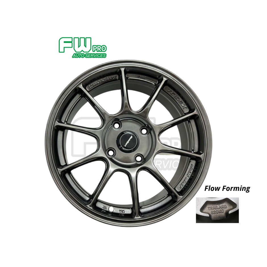 New Sport Rim 16 Inch Wedssport TC105X Flow Forming16x7jj 4x100 4x114 3