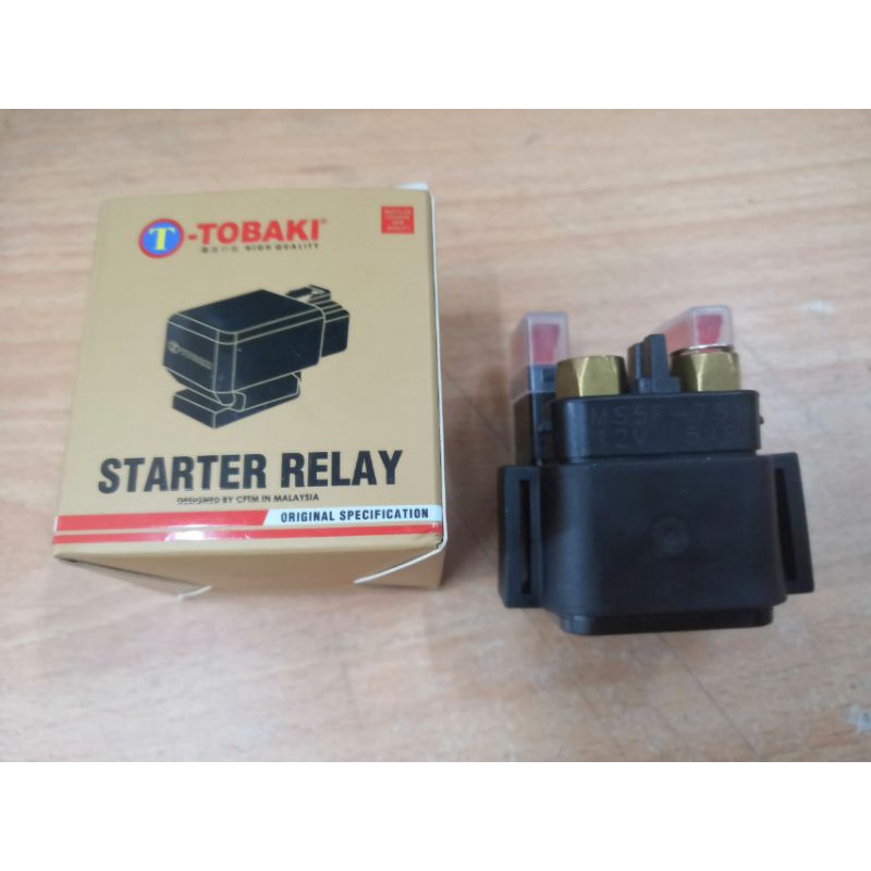 Starter Relay Nouvo Lc Nouvo Kriss Tobaki Shopee Malaysia