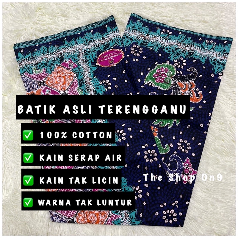 Kain Batik Siap Jahit Kain Batik Asli Terengganu Kain Batik