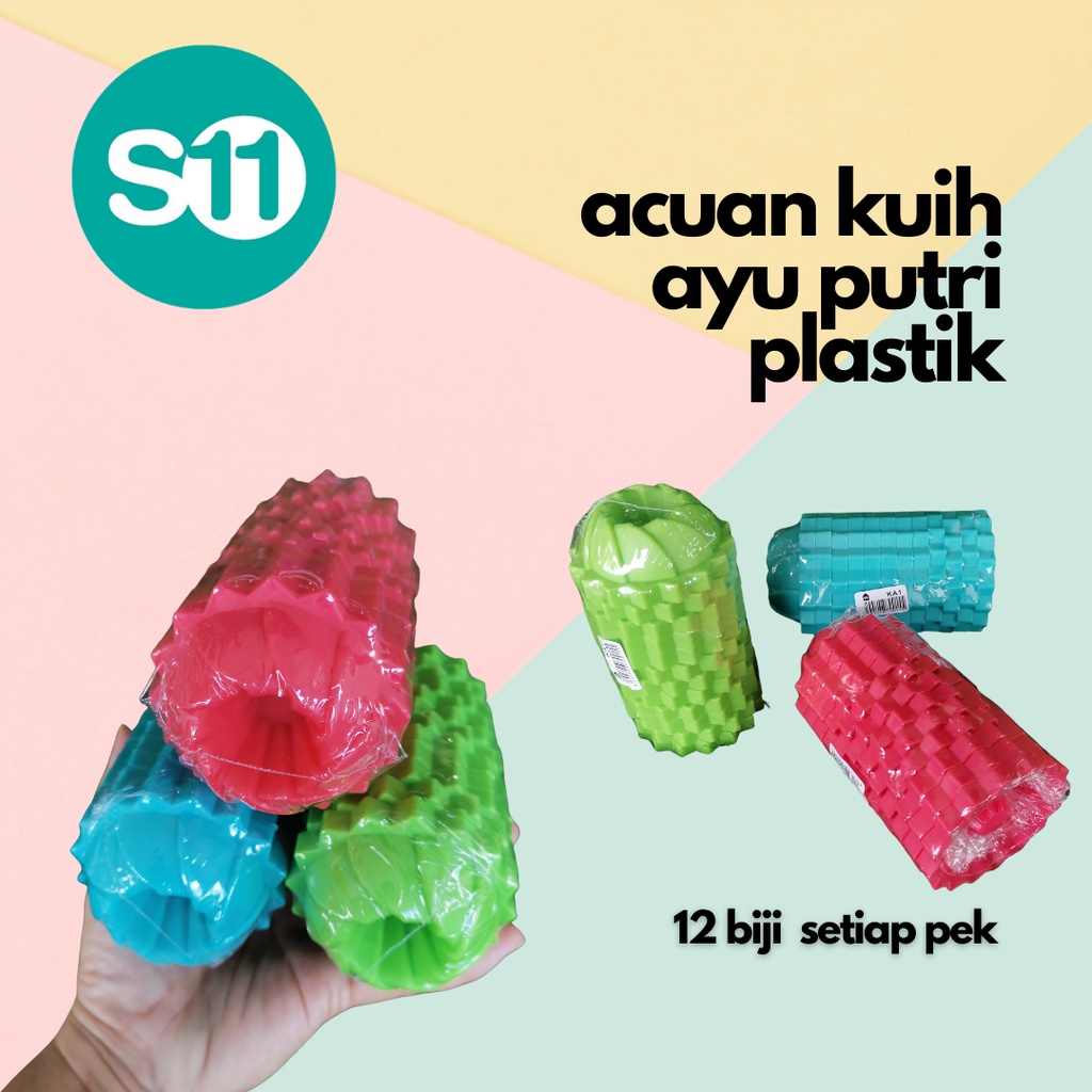 S11 X Acuan Kuih Ayu Putri Jelly Mould Kuih Apam Puteri Seri Ayu