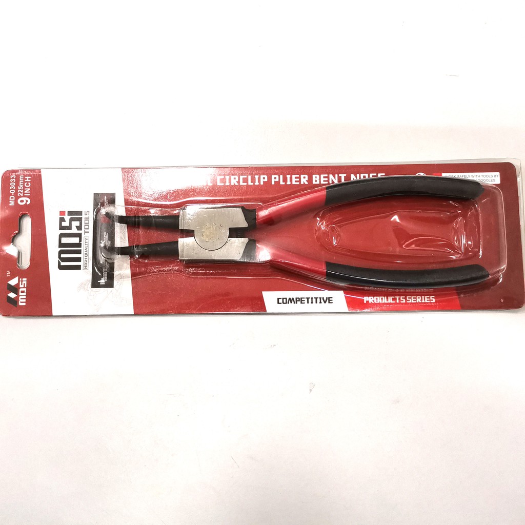 READY STOCKS MDSI 7 9 CIRCLIP PLIER BENT EXTERNAL PLAYER