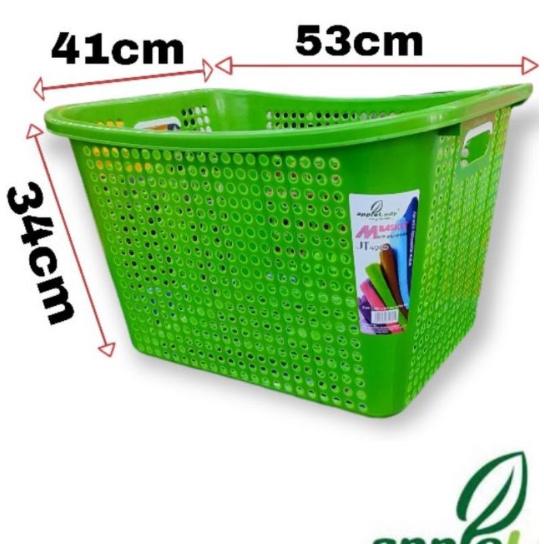 Plastic Basket Bakul Pinggan Bakul Sayur Bakul Baju Plastic Tray Basket