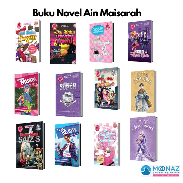 Moonaz Os Buku Ain Maisarah Siri Aku Mahu Buku Berkualiti Limited