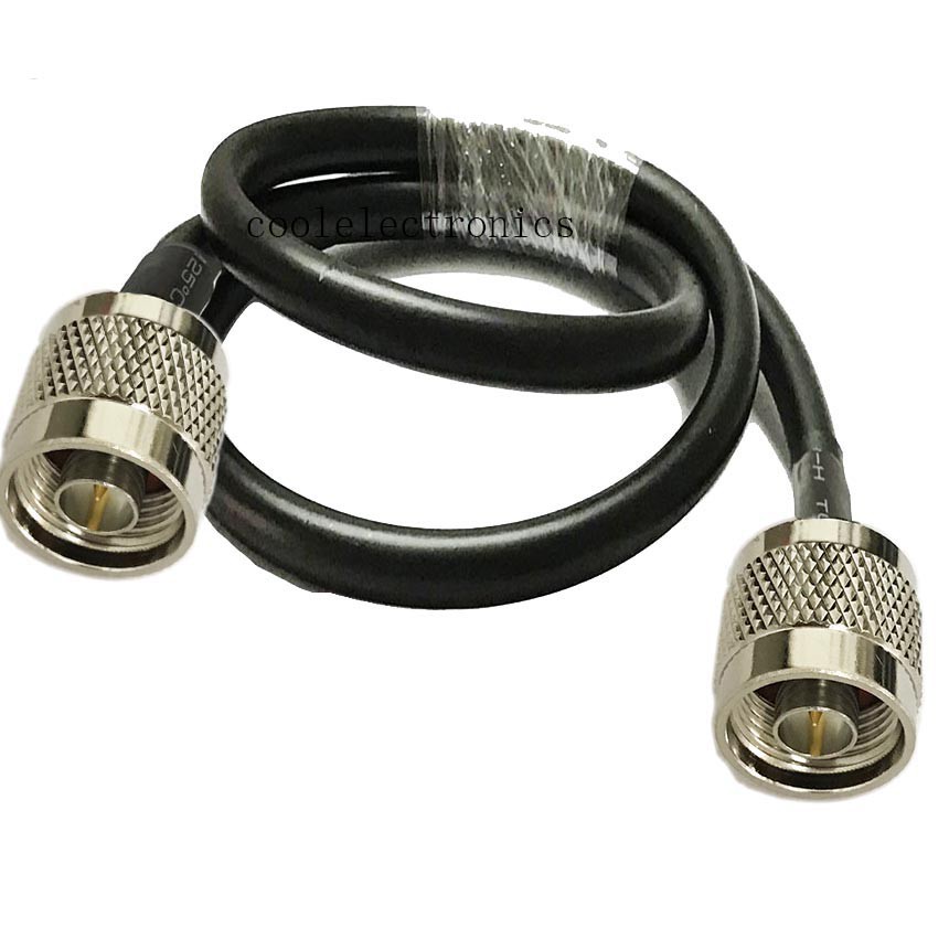 LMR 400 Coaxial Cable N Male To N Male Connector RF Coax Pigtail