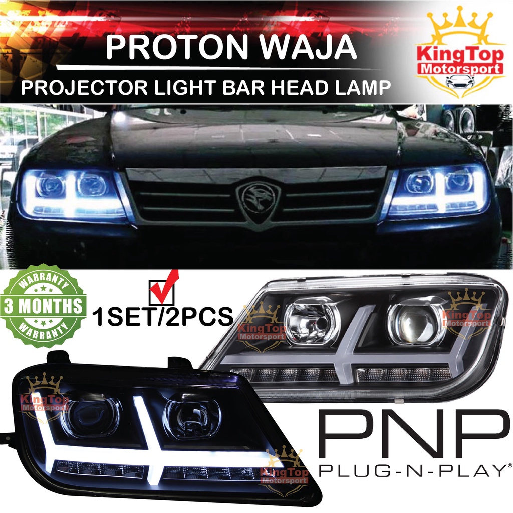 Vland Proton Waja 2000 Up LED Projector Headlamp Head Lamp Shopee