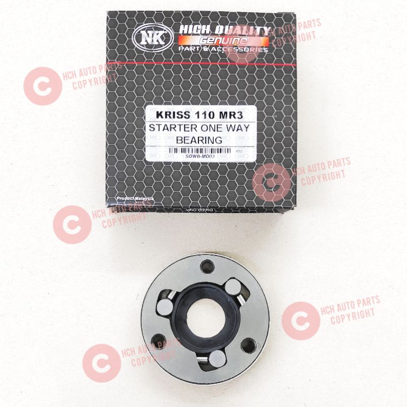 STARTER ONE WAY BEARING ASSY WITH GEAR MODENAS KRISS MR3 NK