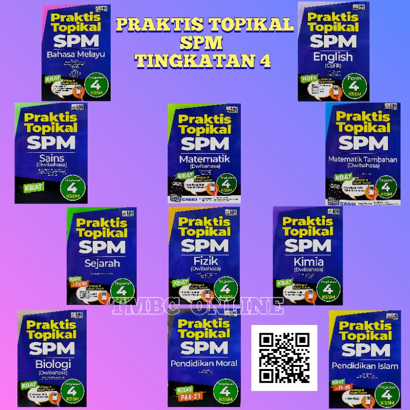 PRAKTIS TOPIKAL SPM TINGKATAN 4 KSSM 2022 PENERBIT ILMU