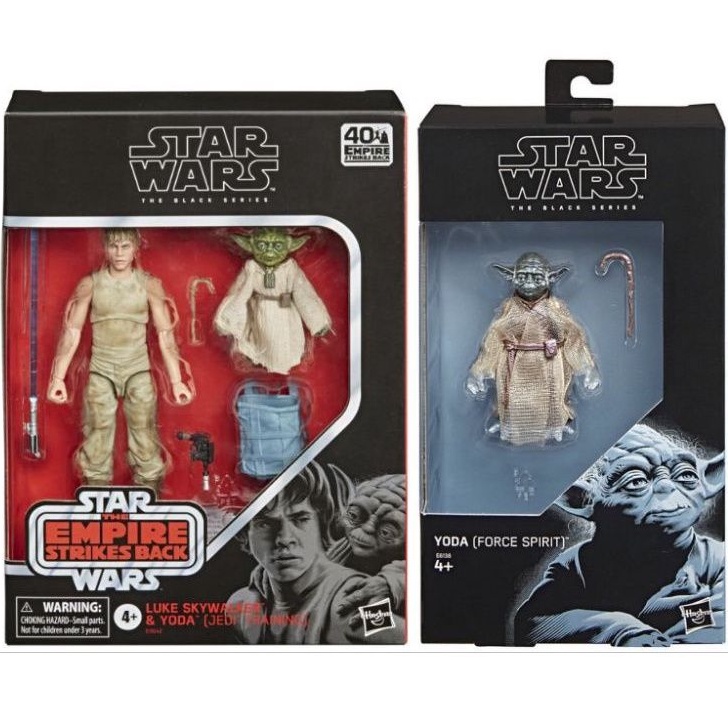 Star Wars The Black Series TBSD4 Luke Skywalker Yoda Jedi Training