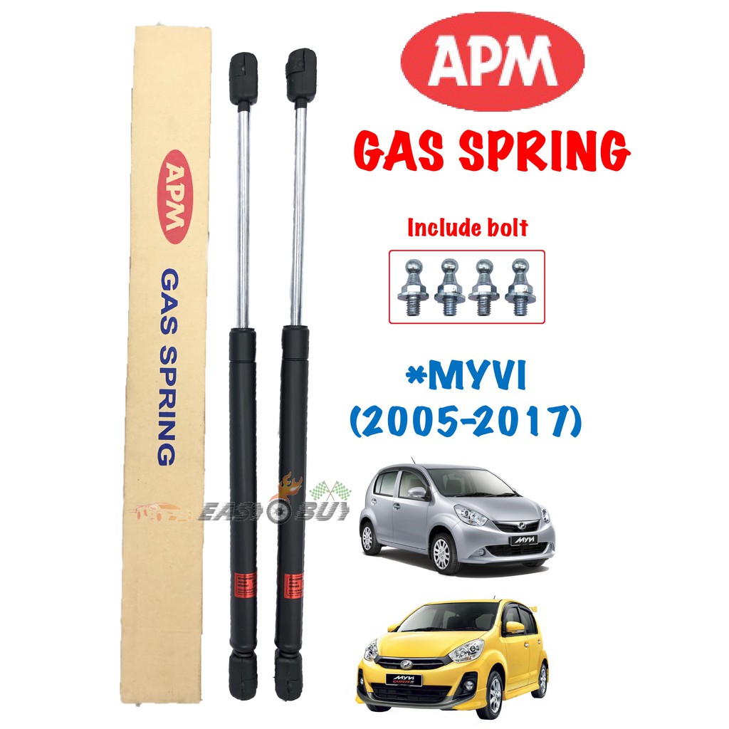 APM Perodua Myvi All Model Rear Boot Damper GAs Spring Bonnet Absorber