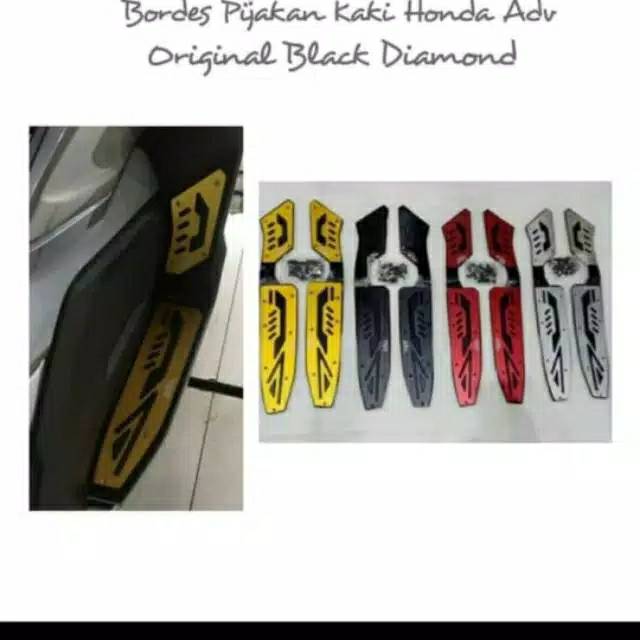 Honda ADV 150 Footrest Bordes Carpet Shopee Malaysia