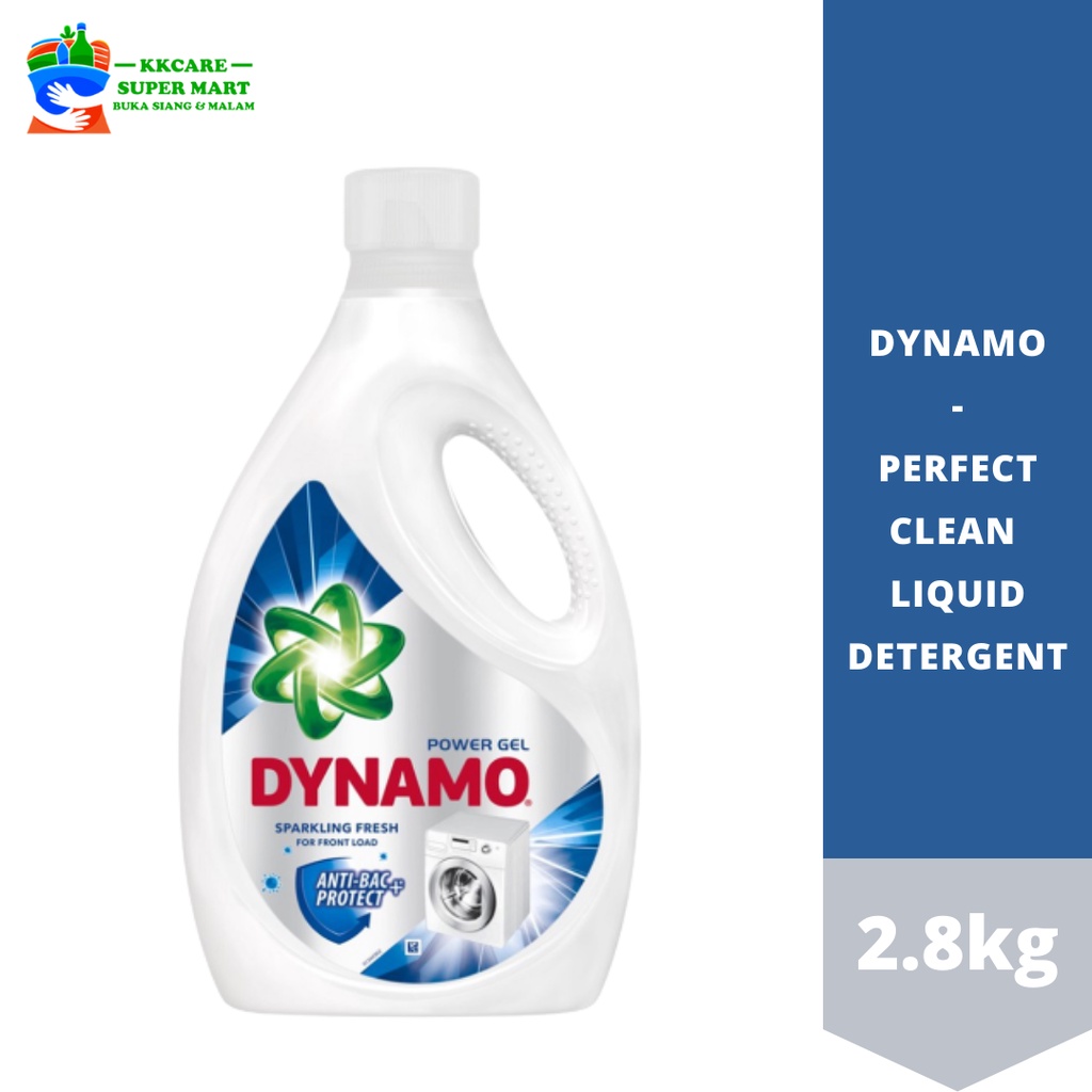 Dynamo Power Gel Perfect Clean Concentrated Liquid Detergent 2 8kg