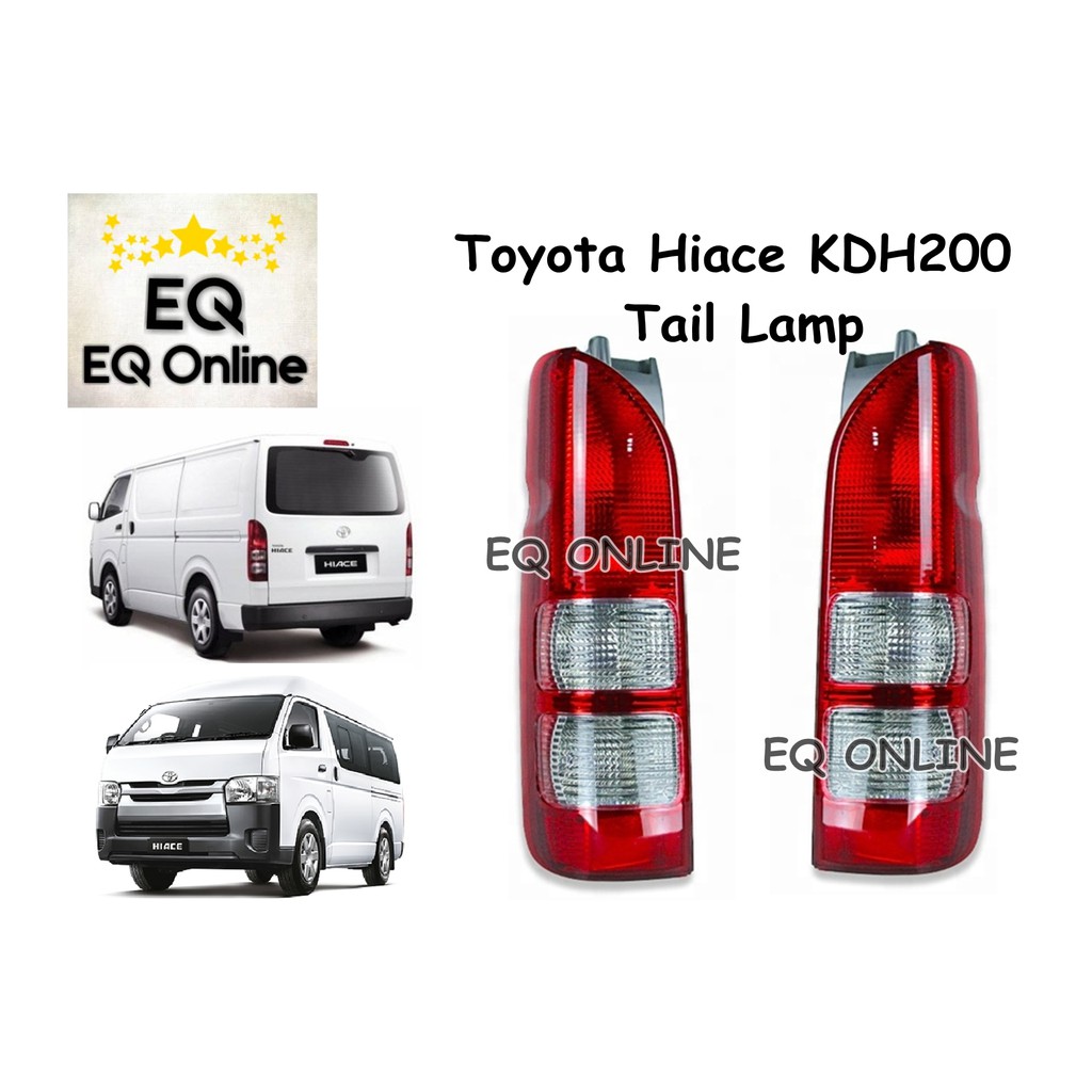 Toyota Hiace 2005 KDH200 Tail Lamp Taiwan Lampu Belakang 2006 2007 2008