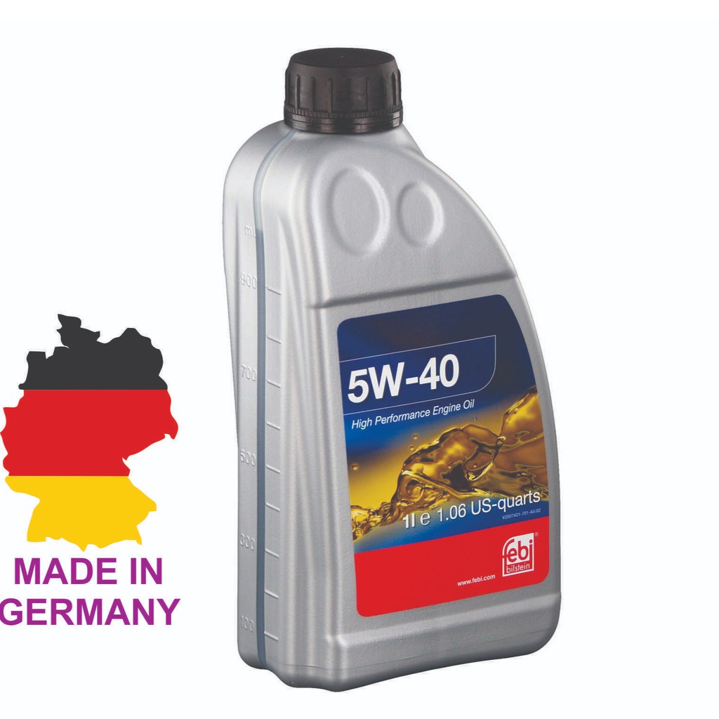 Febi Bilstein Engine Oil SAE 5W 40 Fully Synthetic Made In Germany