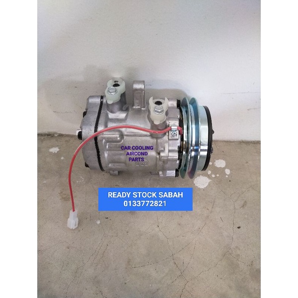 AIRCOND COMPRESSOR PERODUA KANCIL KELISA KENARI DENSO SYSTEM NEW