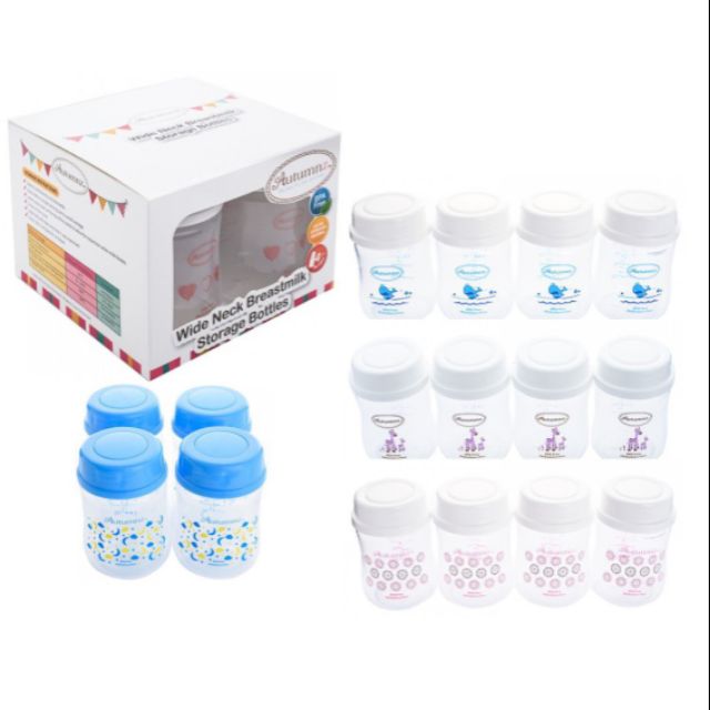 Autumnz Wide Neck Breastmilk Storage Bottle Oz Bottle Shopee