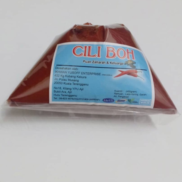 Cili Boh Cap Kura Zaharah 450gm Shopee Malaysia