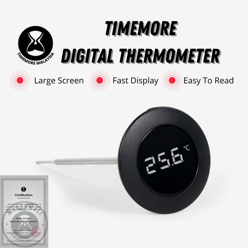 Timemore Digital Thermometer Coffee Maker Thermometer Shopee Malaysia