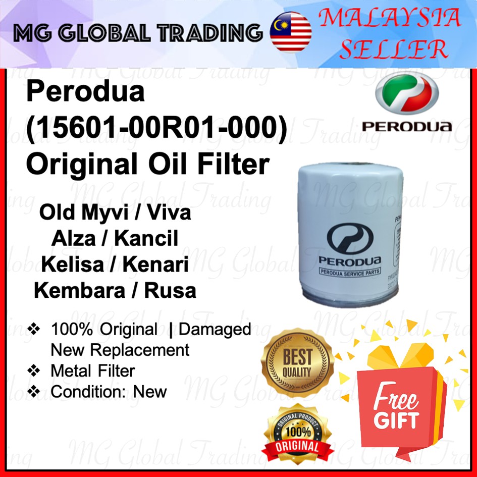 Perodua Original Oil Filter R Old Myvi Viva Alza