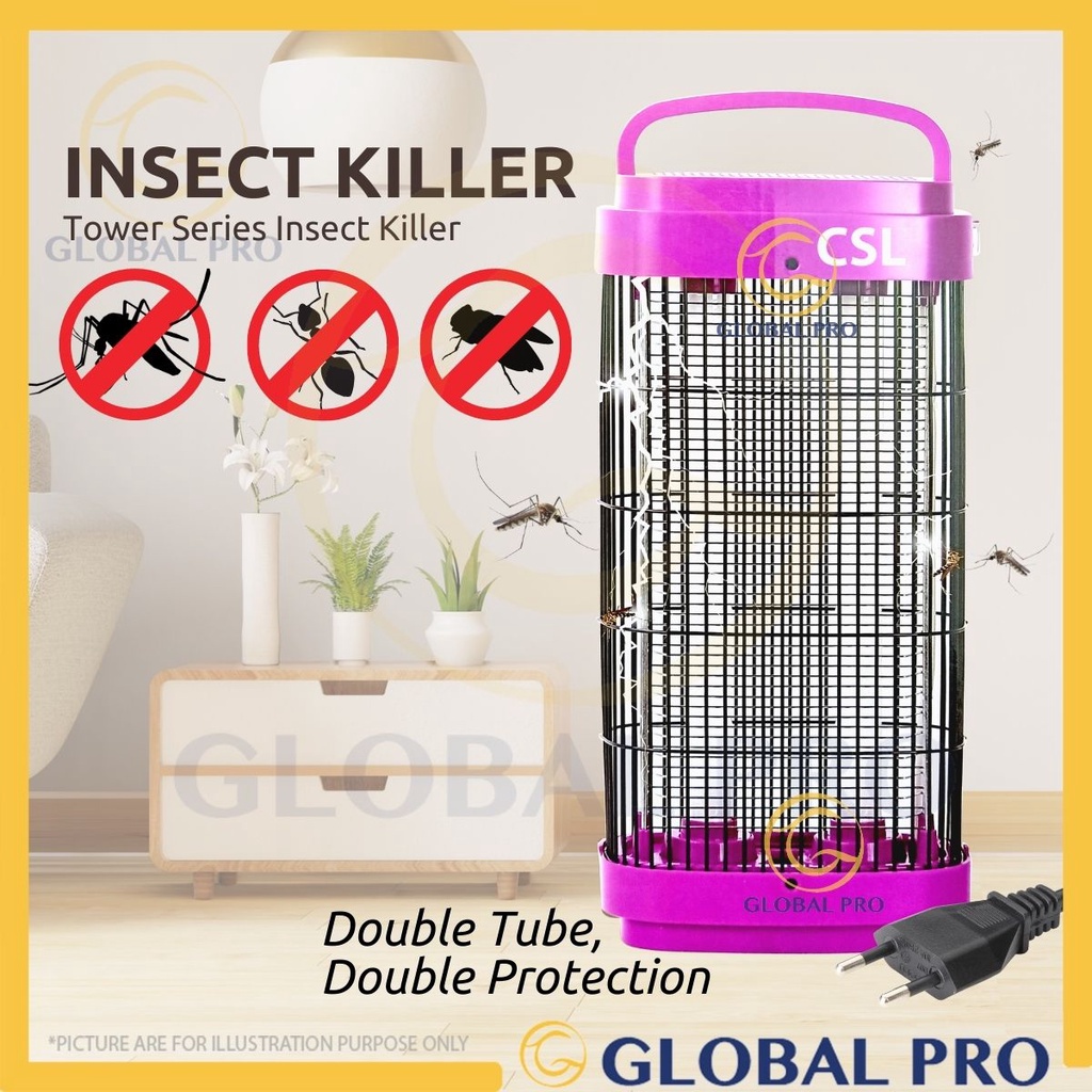 CSL Insect Killer Tower Series Insect Killer Double Tube Home Kitchen