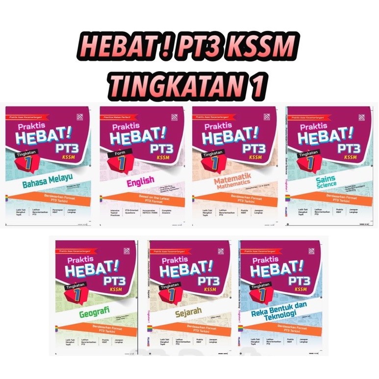 Buku Latihan Praktis Hebat Pt Kssm Tingkatan Subjek