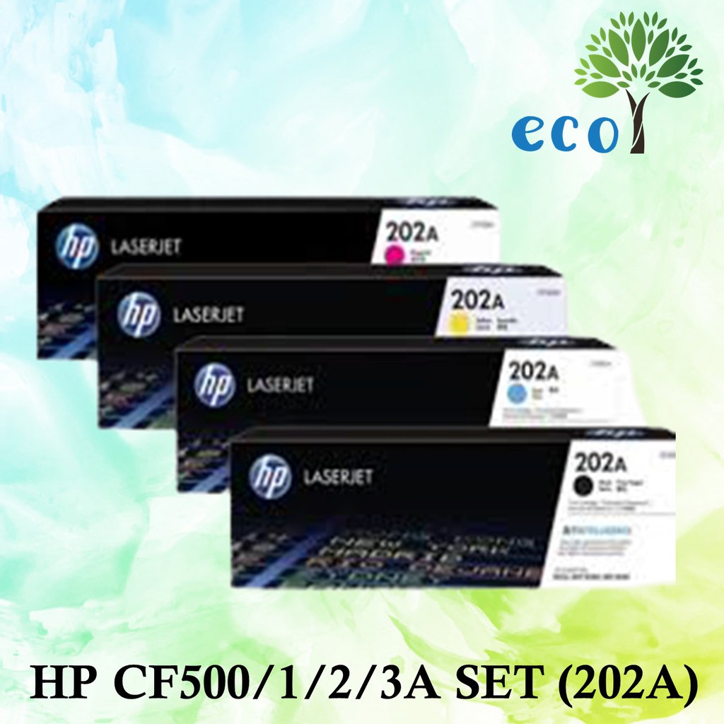 Genuine HP 202A CF500A 501A 502A 503A C M Y K Toner For HP