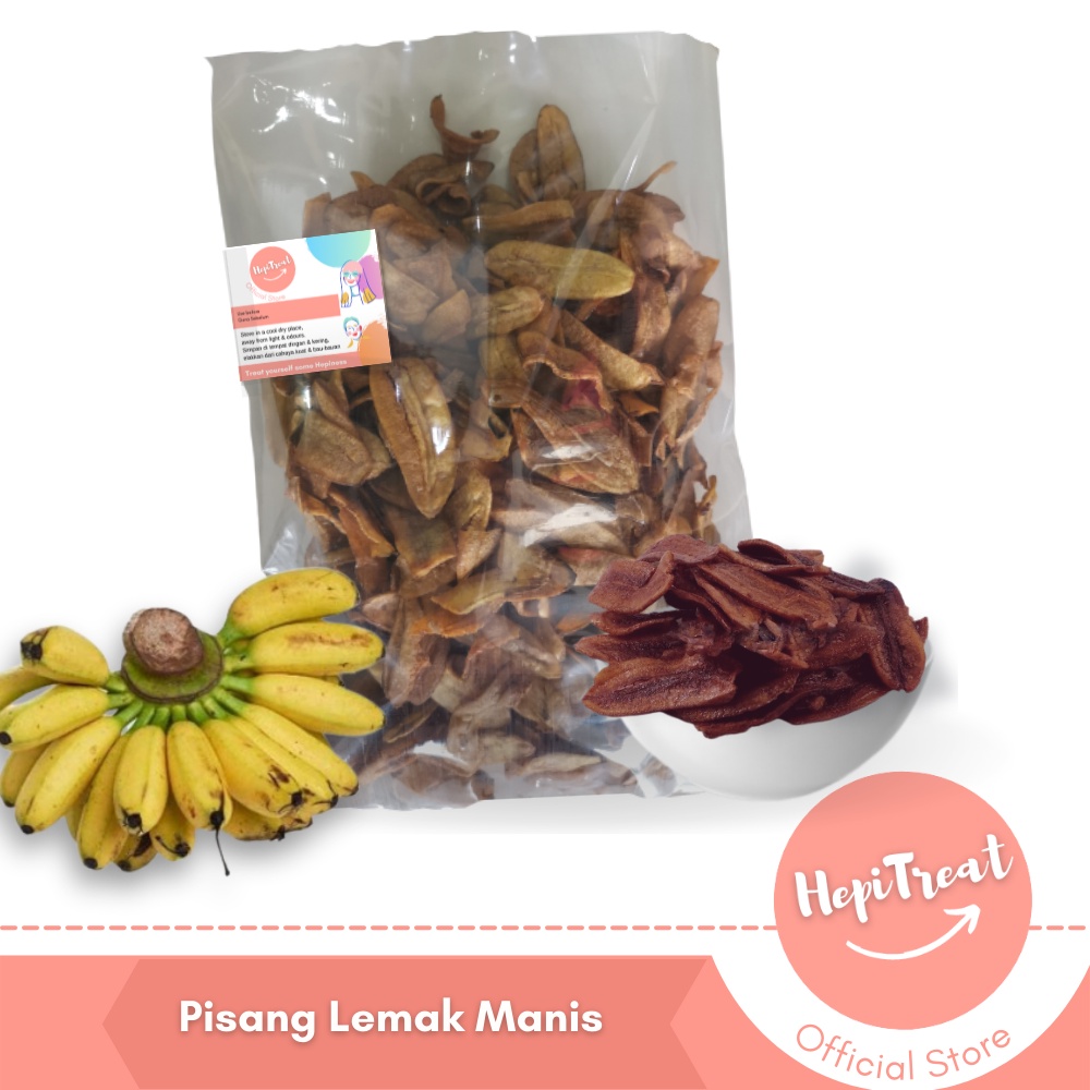 Hepi Treat Kerepek Pisang Lemak Manis Pisang Nipah Sira Pisang Madu