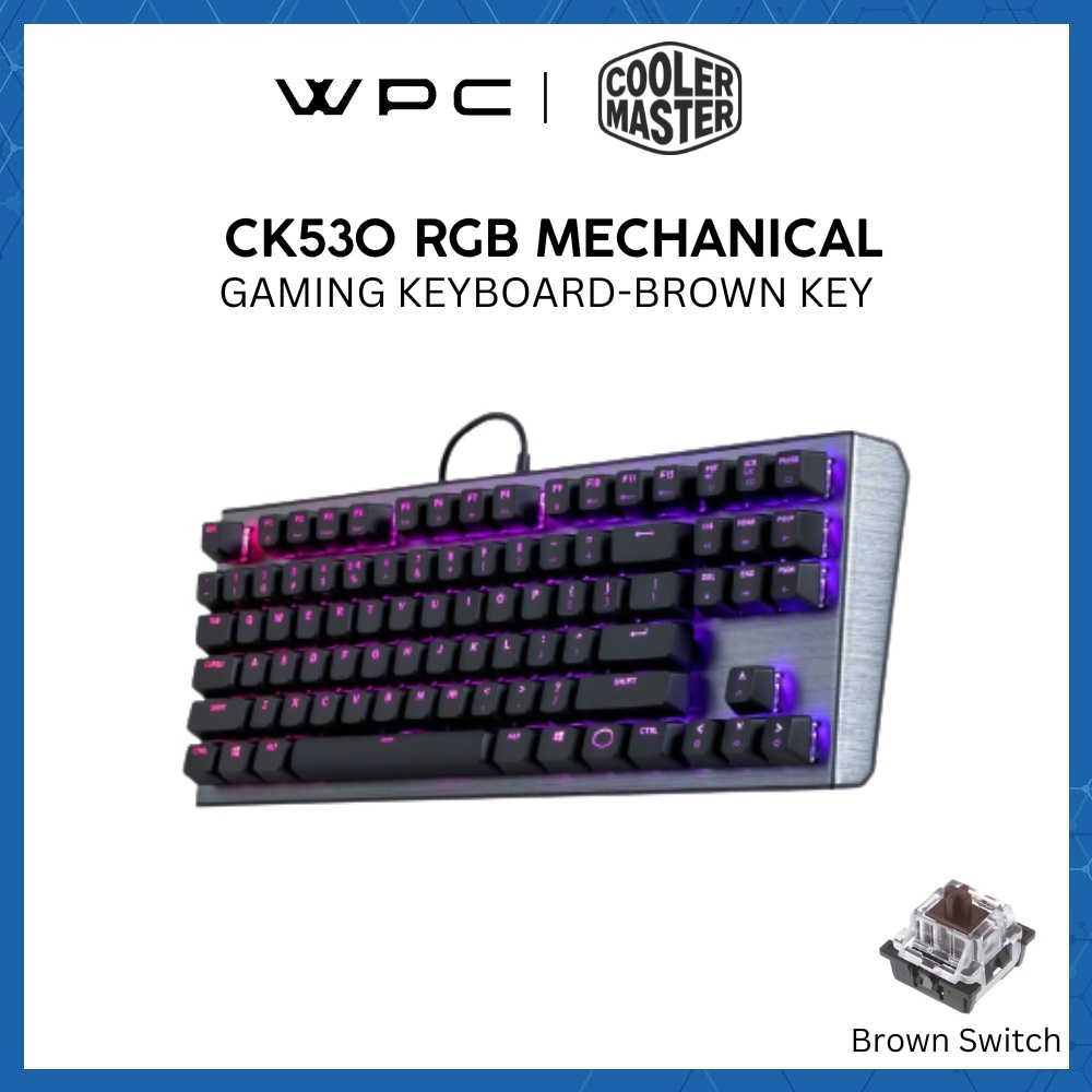 Cooler Master CK530 V2 RGB Mechanical Gaming Keyboard With Software