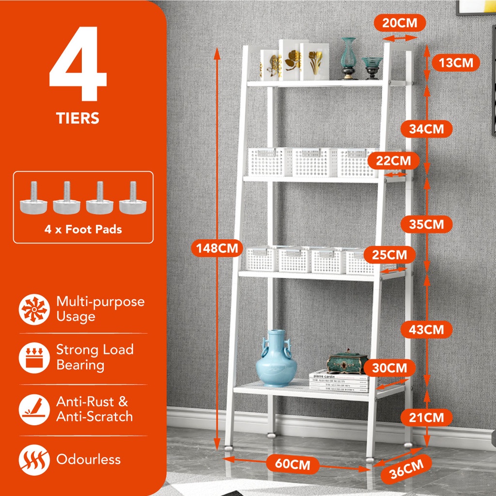 Mega Sale 3 4 Tier Multipurpose Shelf Shelves Rack Stair Design Rack