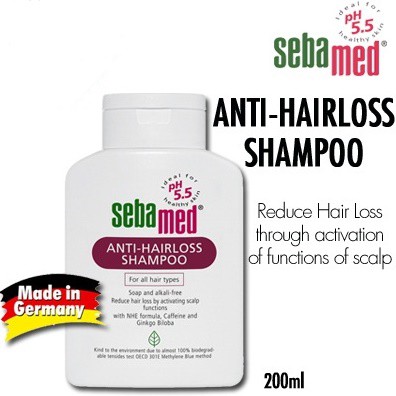 Sebamed Anti Hairloss Shampoo 200ml Exp 2 2024 Shopee Malaysia