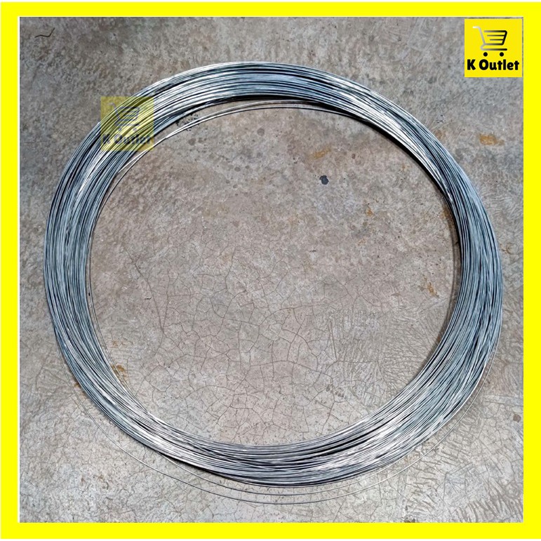 Kg G Dawai Halus Galvanized Wire Roll Shopee Malaysia