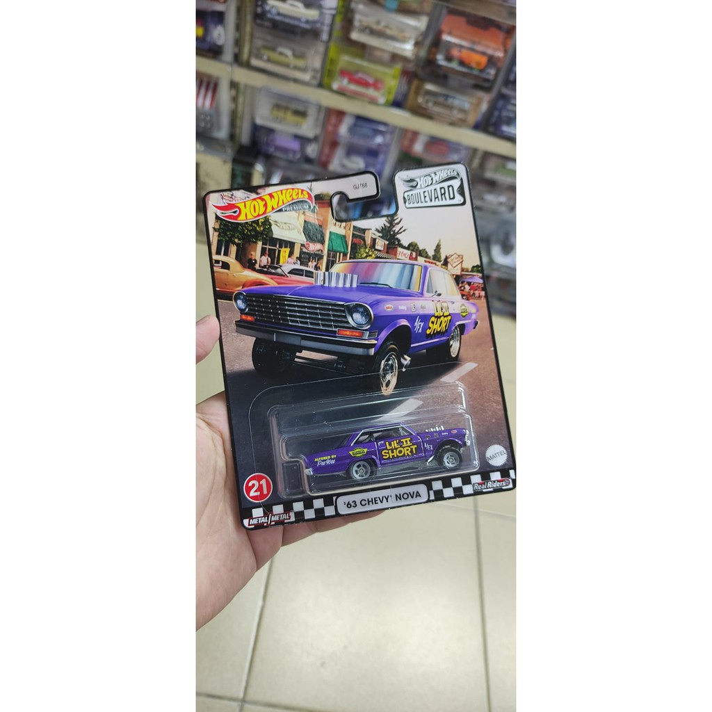 Ready Stock Hot Wheels Boulevard Wave Chevy Nova Mazda Cosmo