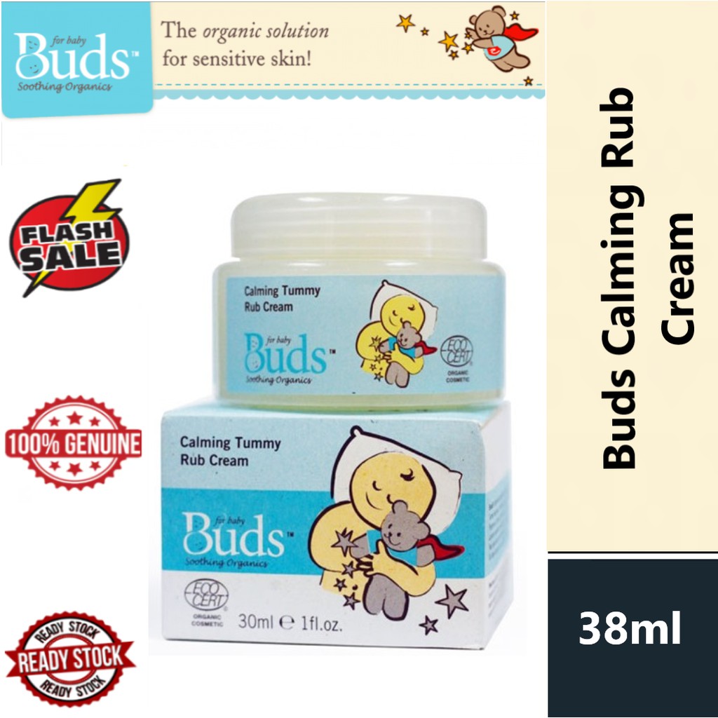 Nw Cheap Exp Buds Soothing Organics Calming Rub Cream Ml