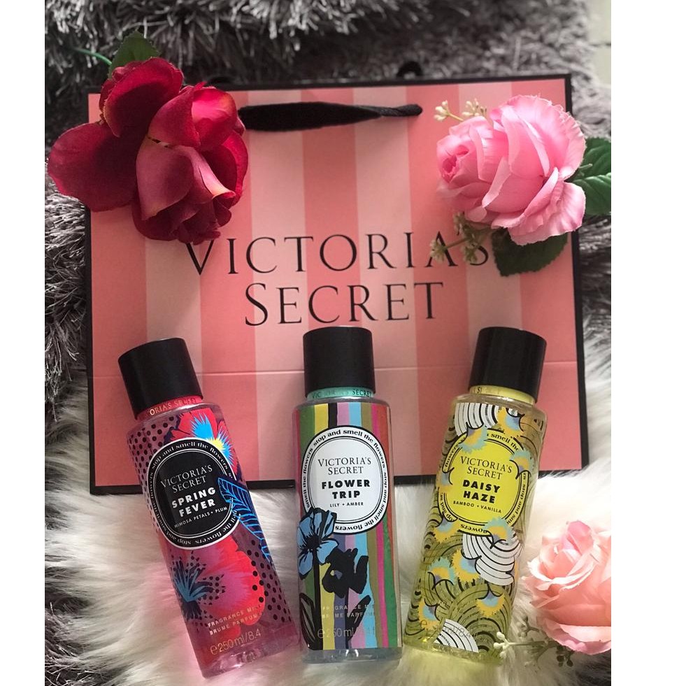 ORI Rejected Victoria Secret Flower Shop Body Mist 250ml Shopee