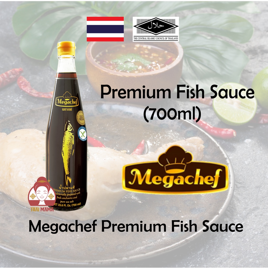 Megachef Premium Fish Sauce Ml Halal Sos Ikan Thailand Shopee