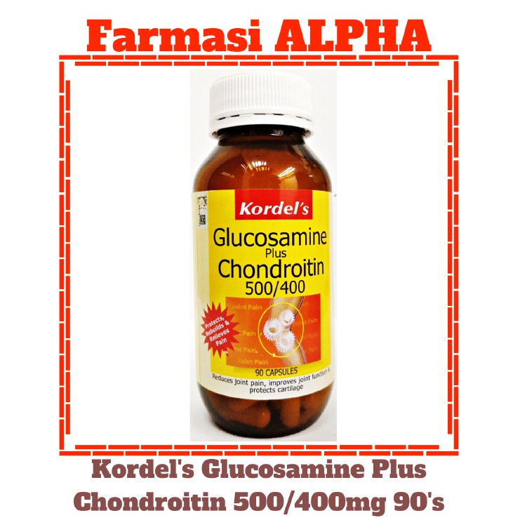 Kordel S Glucosamine Plus Chondroitin S Shopee Malaysia