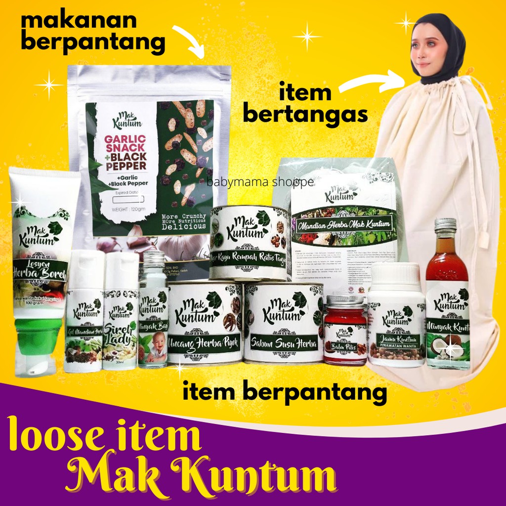 READY STOCK ITEM BERPANTANG BERSALIN MAK KUNTUM VIRAL PRODUCT