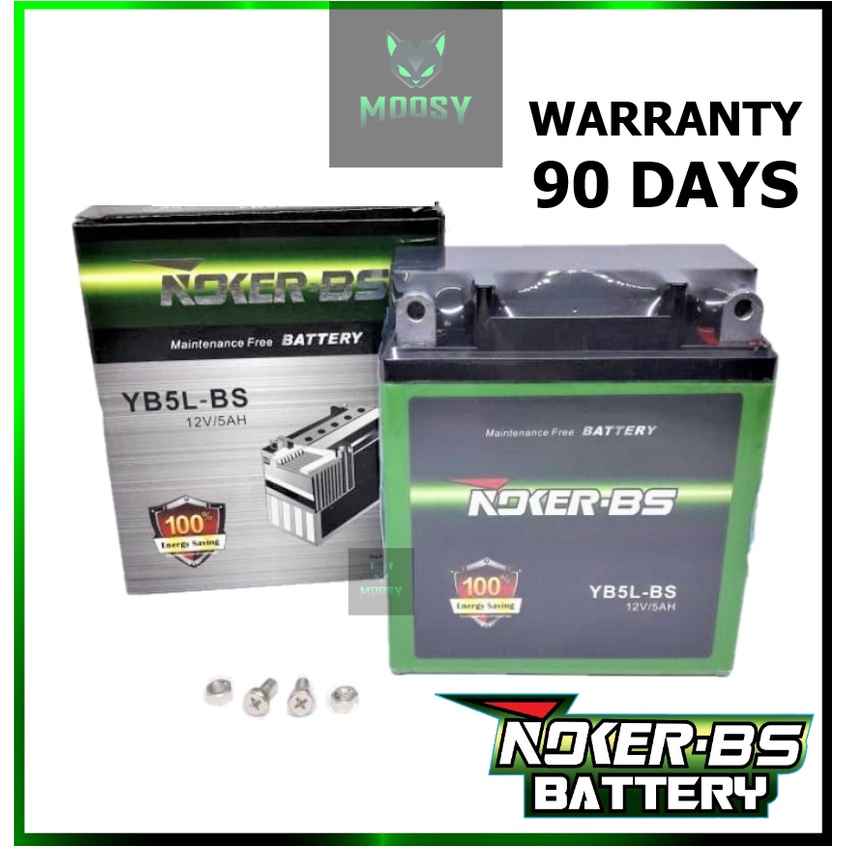 ROKER BS KING DRAG Battery Gel YB5 YB5L 12N5 LC135 V1 STARTER EX5 DREAM