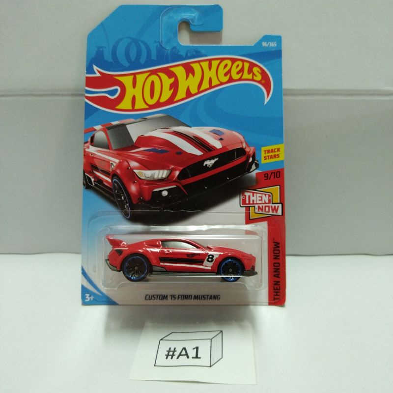 Hot Wheels Custom Ford Mustang Red Then And Now Shopee Malaysia