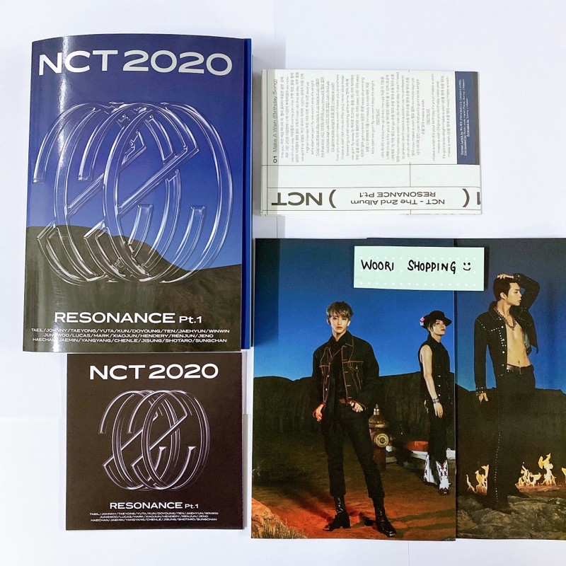 NCT 2020 RESONANCE Pt 1 The Past Ver OFFICIAL ALBUM With Folded