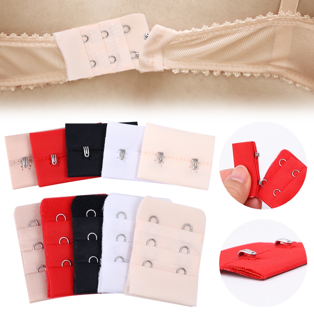 Rows Buckles Comfortable Soft Elastic Bra Extender Women