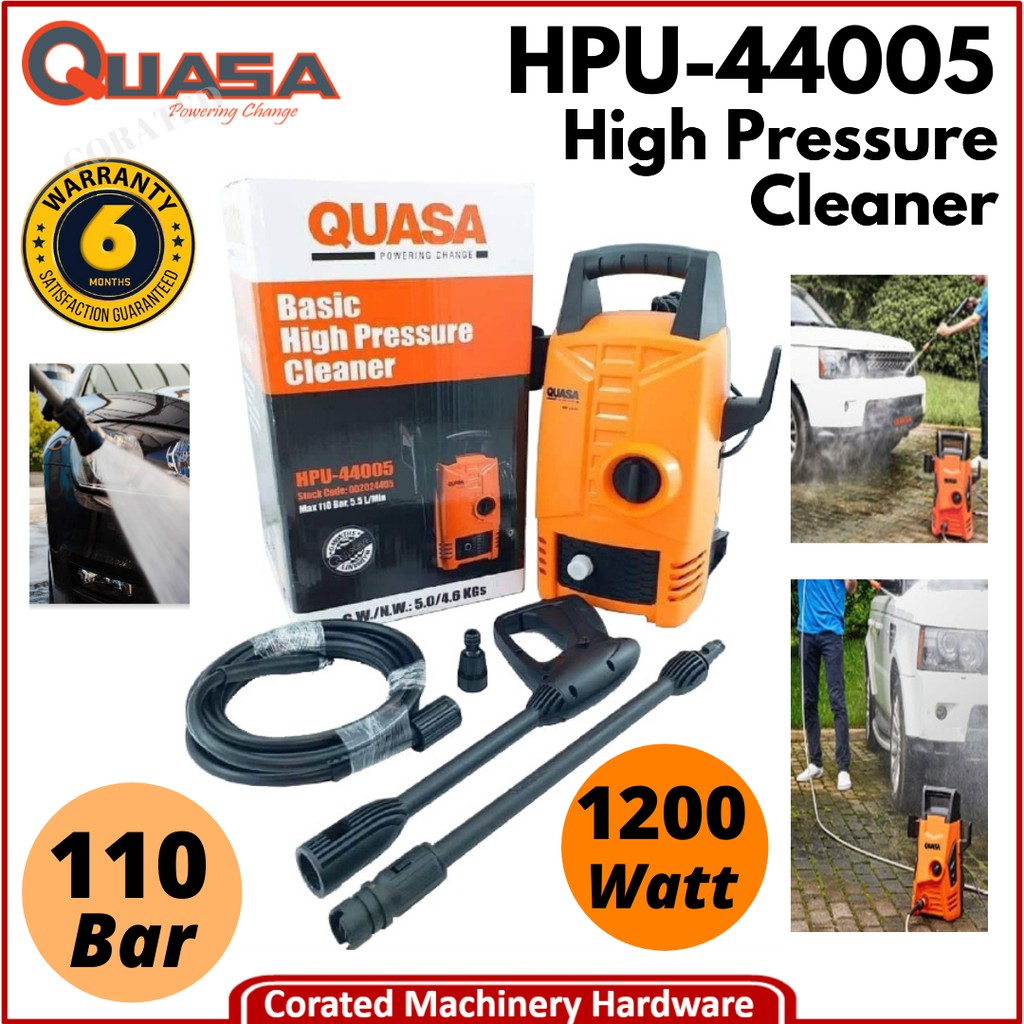 Corated Quasa Hpu High Pressure Cleaner Bar Water Jet