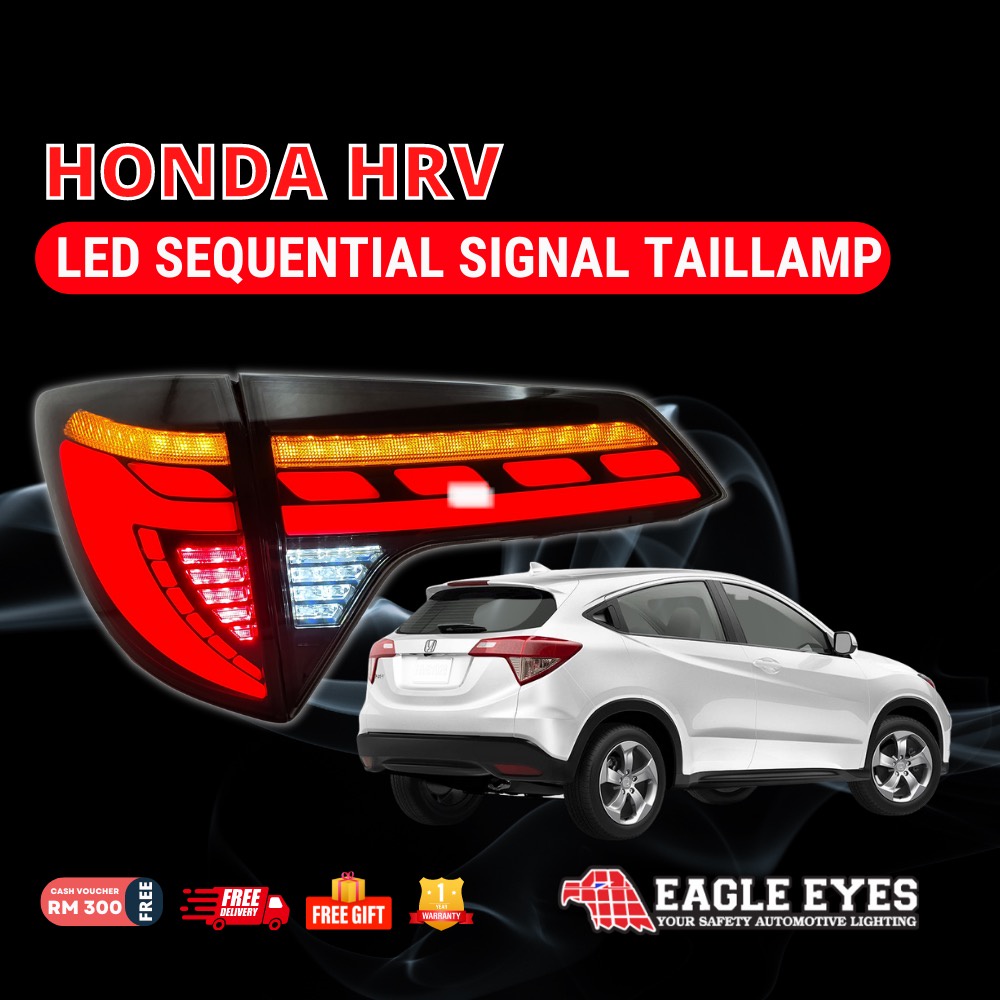 HONDA HRV VEZEL 2015 2019 LED SEQUENTIAL SIGNAL WELCOME LIGHT SMOKE