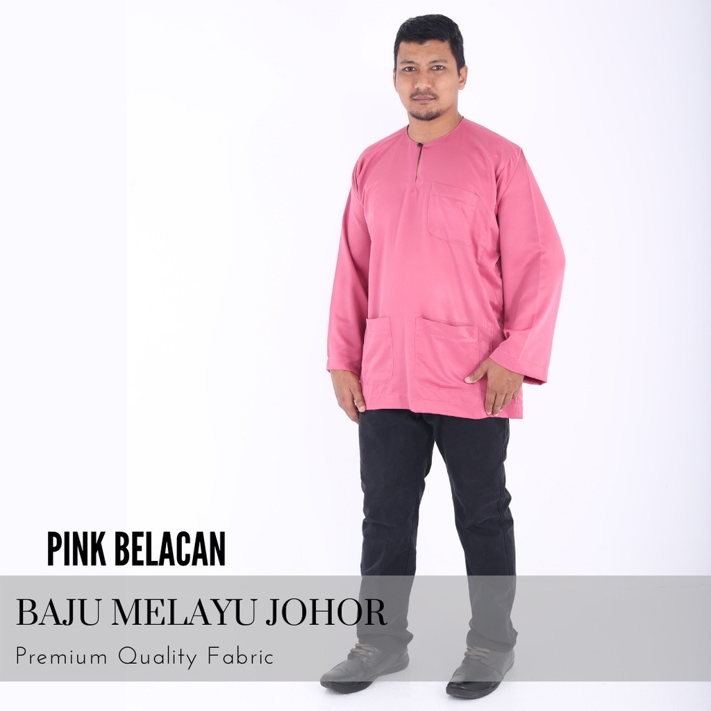 Baju Melayu Dewasa Cekak Johor Baju Sahaja Part Ii Shopee Malaysia