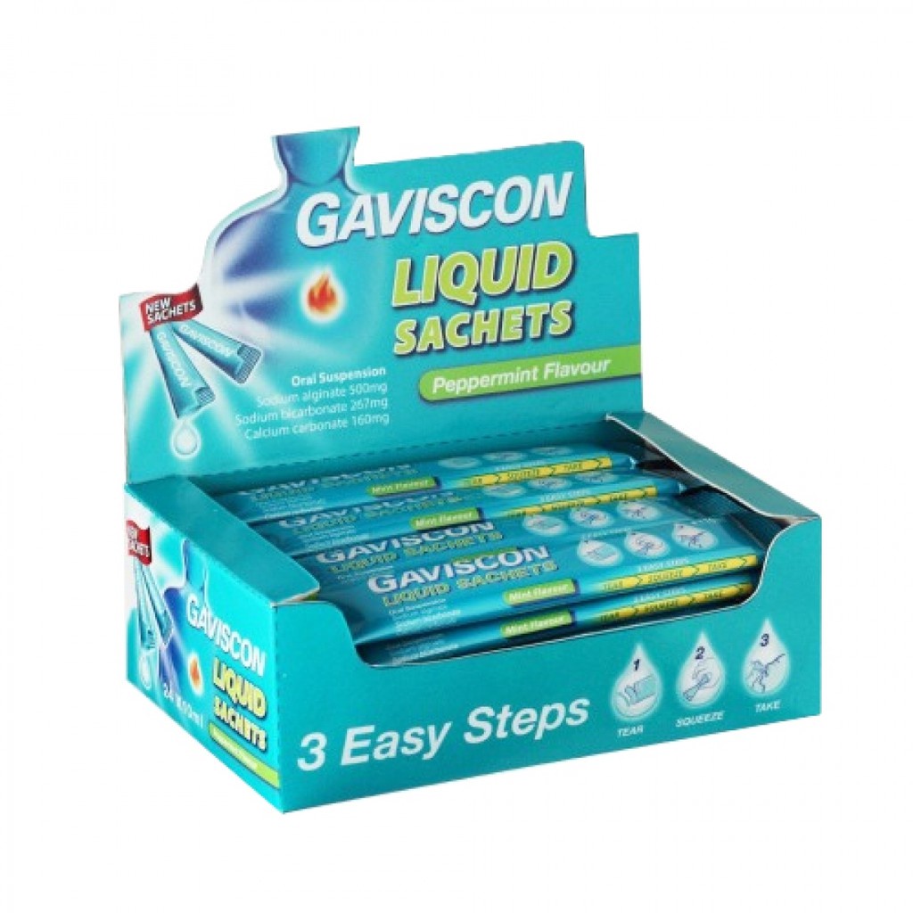 Office Matters Gaviscon Liquid Sachet Double Action 10ml Shopee