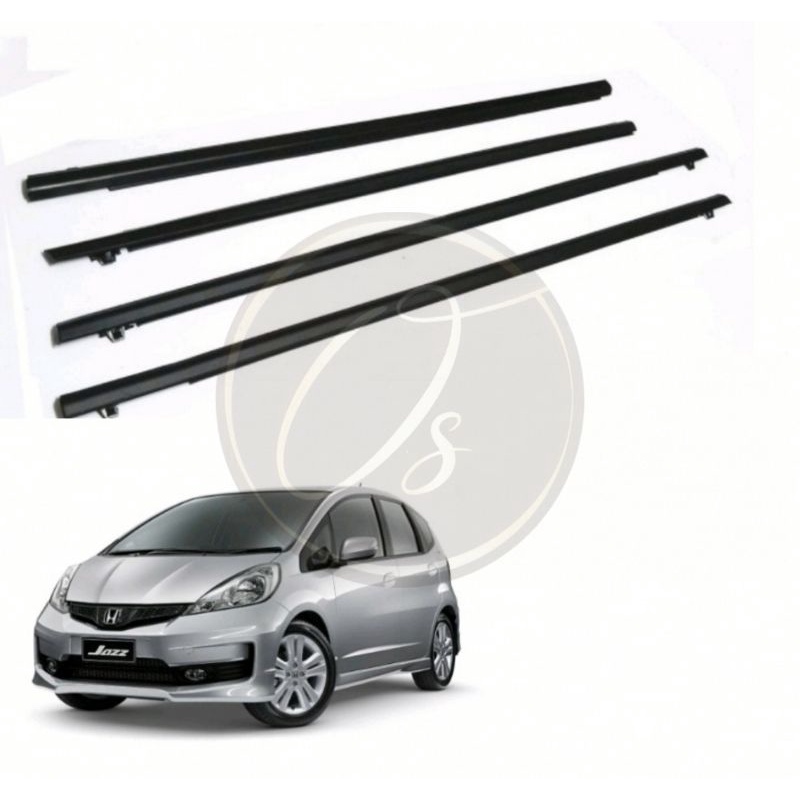 Honda Jazz Tfo Original Door Glass Moulding Lining Rubber