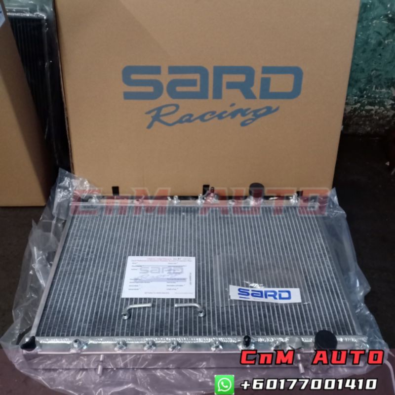 SARD Aluminium 2 3 Layer Radiator EVO 123 Proton Wira Satria Putra