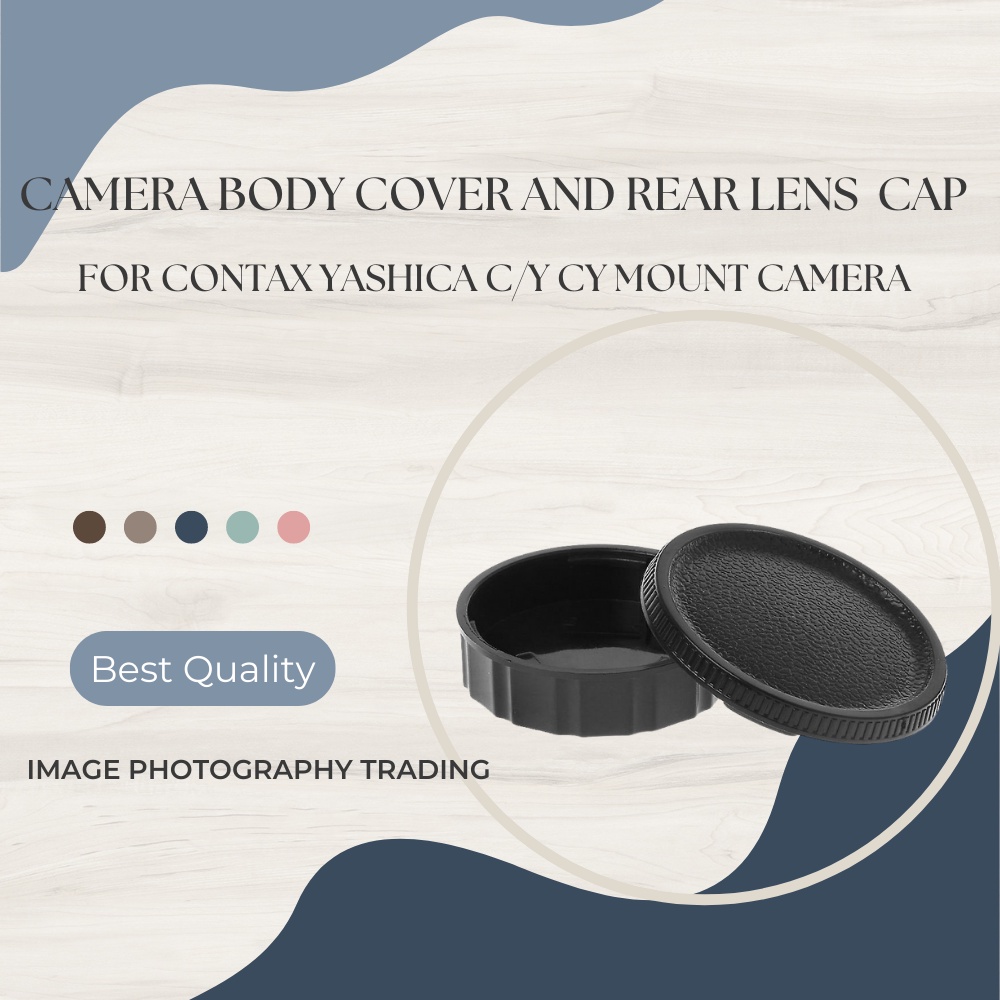 Camera Body Cover Lens Rear Cap For Contax Yashica C Y Cy Mount