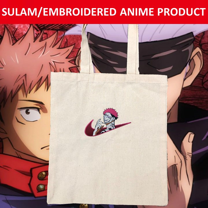 Nike X Sukuna Anime Jujutsu Kaisen Embroidery Sulam Limited Edition