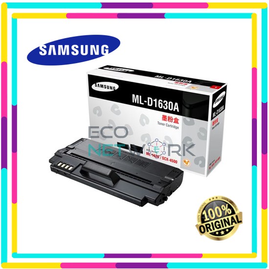 SAMSUNG ORIGINAL ML D1630A BLACK TONER CARTRIDGE 2000 PAGES SU639A