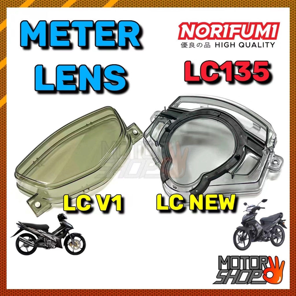 NORIFUMI METER LENS YAMAHA LC135 V1 LC135 NEW V2 V3 V4 V5 V6 LEN